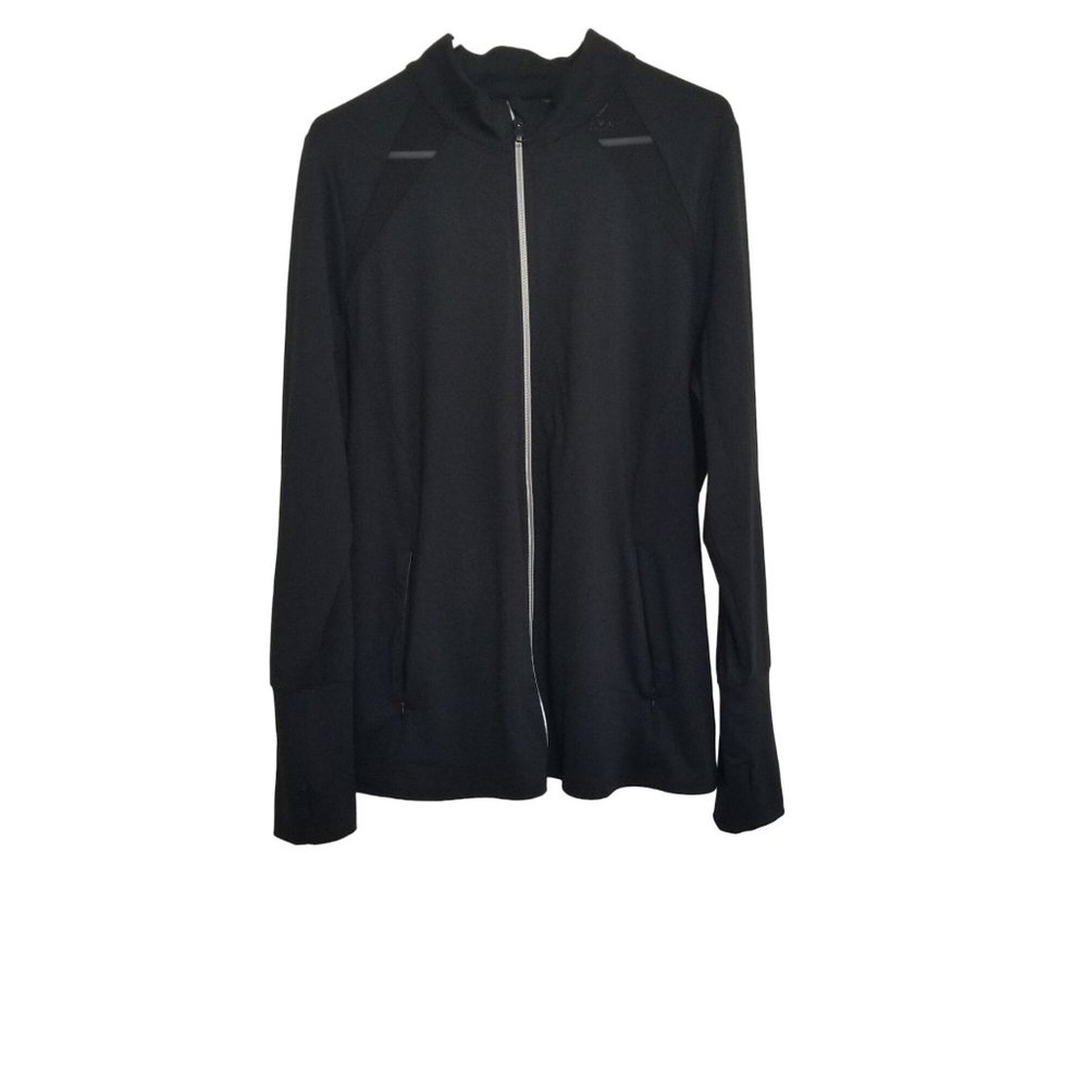Livi Active Lane Bryant Black Activewear Jacket For Women Size 18/20